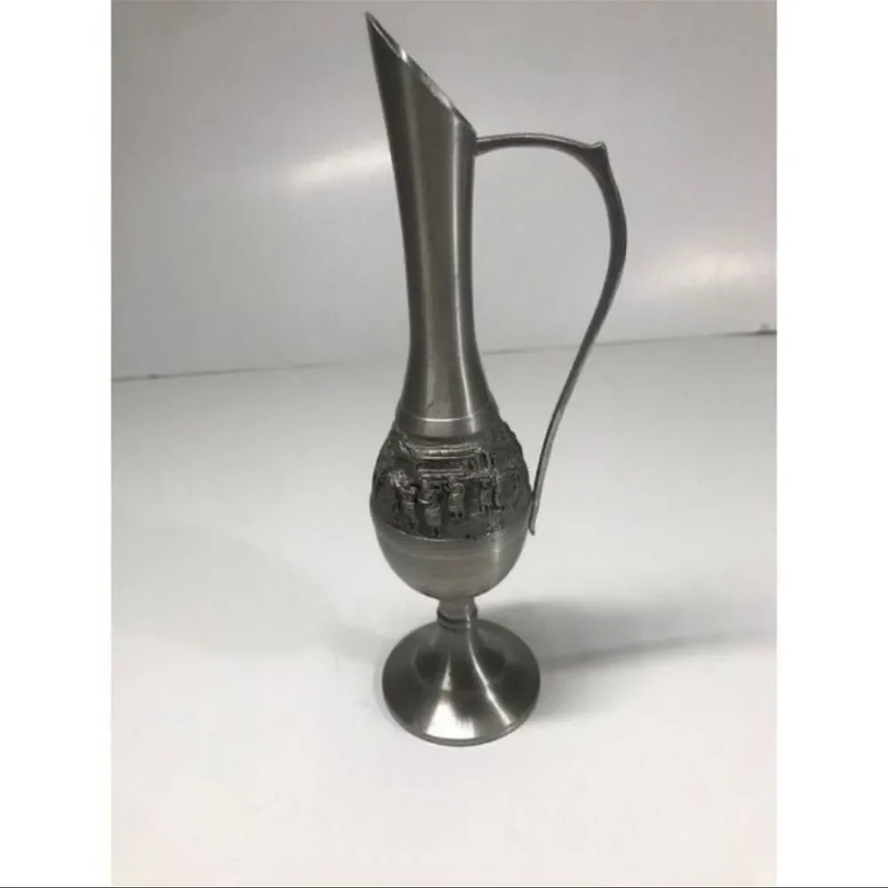 Oriental Pewter Set